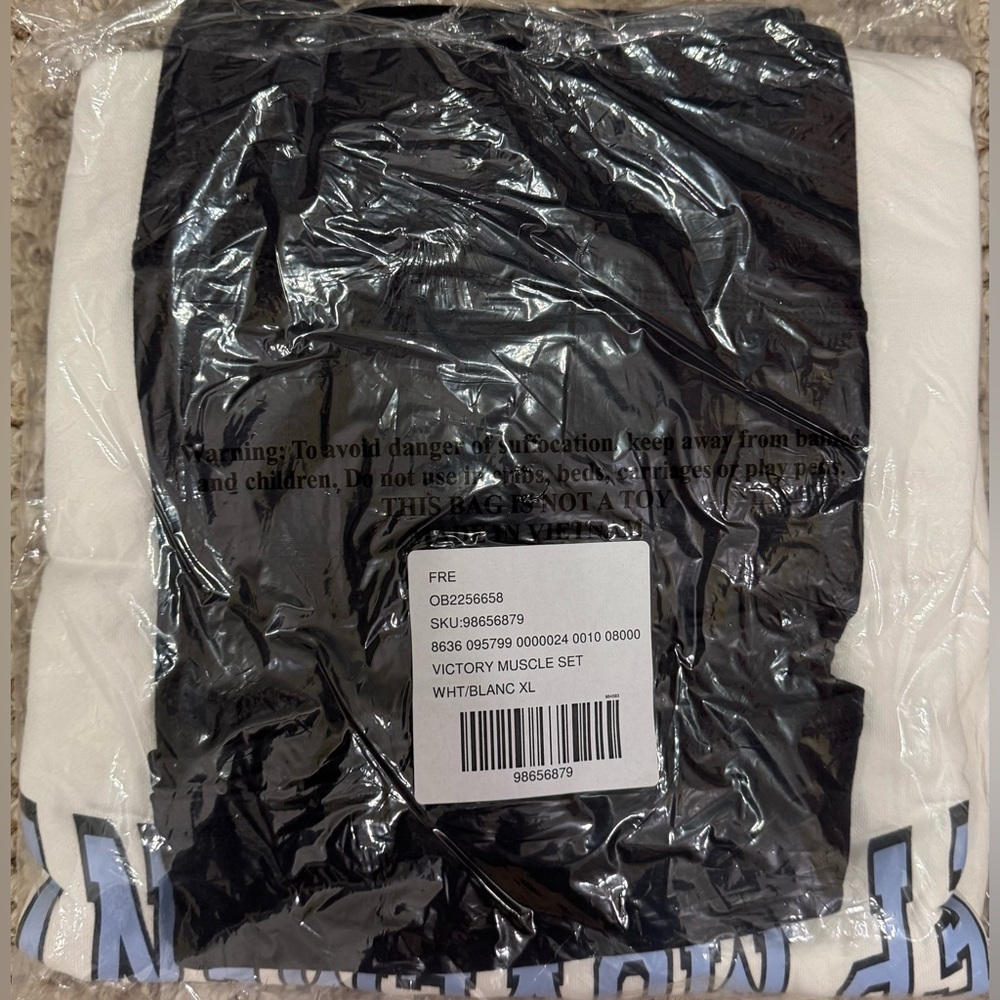 NWT Free People FP Movement Victory Muscle Set - white combo - Small, XL - Picture 12 of 12